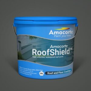 Amacorte RoofShield™ – heat-reflective, waterproof roof paint 20Litre