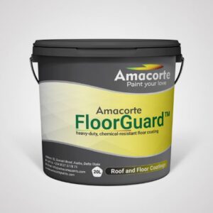 Amacorte FloorGuard™ – heavy-duty, chemical-resistant floor coating 20Litre
