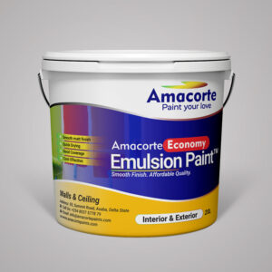 Amacorte Economy Emulsion Paint – 20 Litres